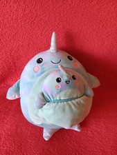 Squishmallows River Narwhal