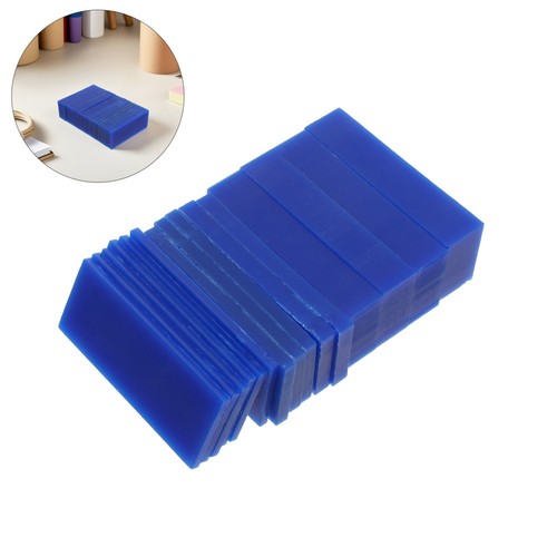Reusable blue wax - blue, for