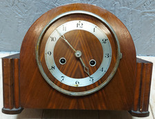 Vintage Wood Mechanical Mantel