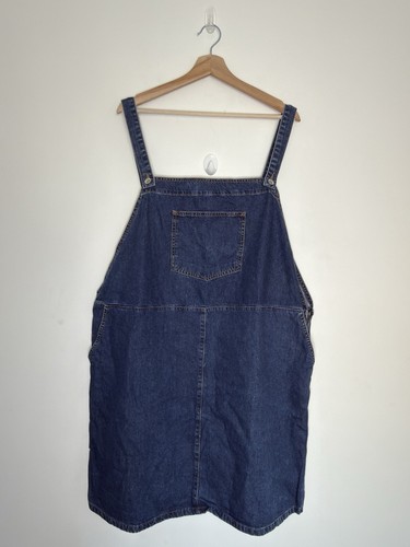 Denim pinafore dress size - dress,
