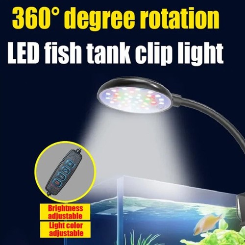 Fish tank clip lamp - lamp, mini