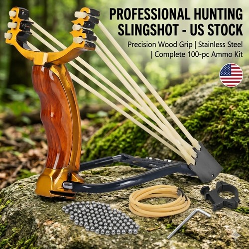 High velocity slingshot set - high,
