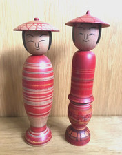 Japanese Kokeshi doll x2