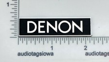 Denon Turntable Badge Logo
