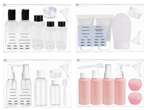 Travel bottles clear - bottles,
