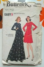 Vintage 1970s Butterick 3299
