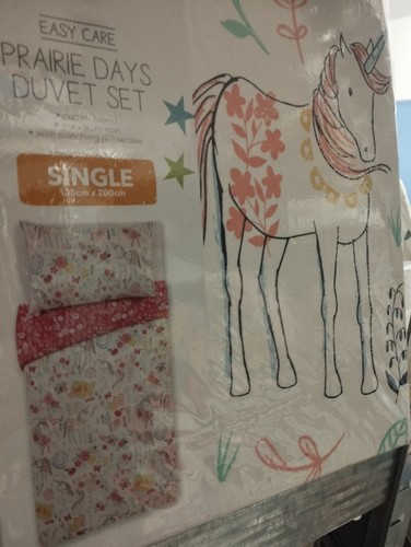 Unicorn duvet quilt cover - unicorn,