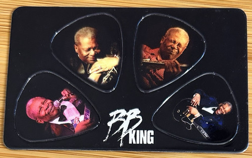King guitar pick card - bb,
