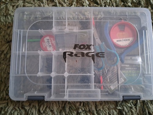 Fox rage fishing tackle box - fishing,