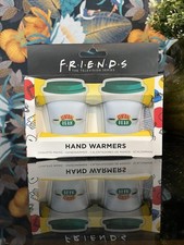 New Paladone FRIENDS Central Perk 2 Reusable Hand Warmers Boxed WB TV Eco Heater