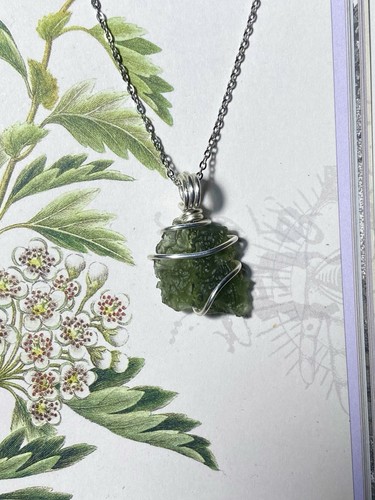 Genuine moldavite czech chlum - moldavite,
