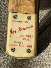 Joe davis 146 - davis, snooker