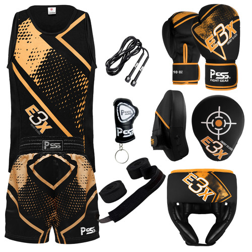 Kids boxing set gloves head - gloves,,