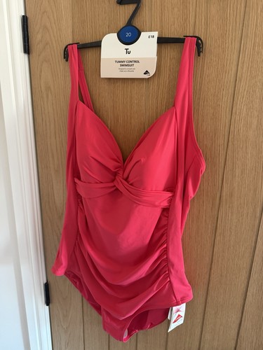 Tummy control swimsuit low leg