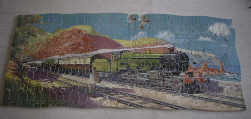 Vintage jigsaw puzzle great - jigsaw,