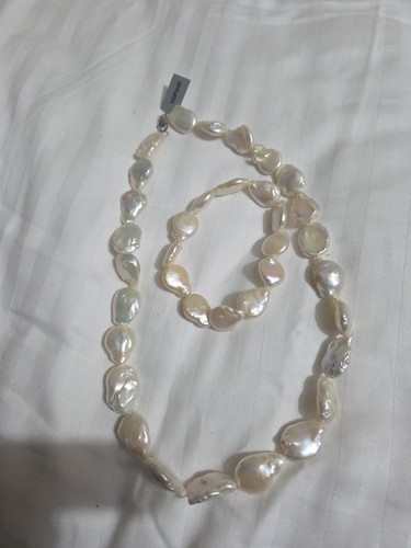 Aaa keshi peael necklace and - keshi,