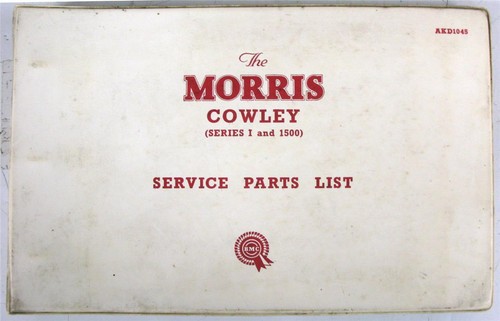 Morris cowley series 1500 - cowley,