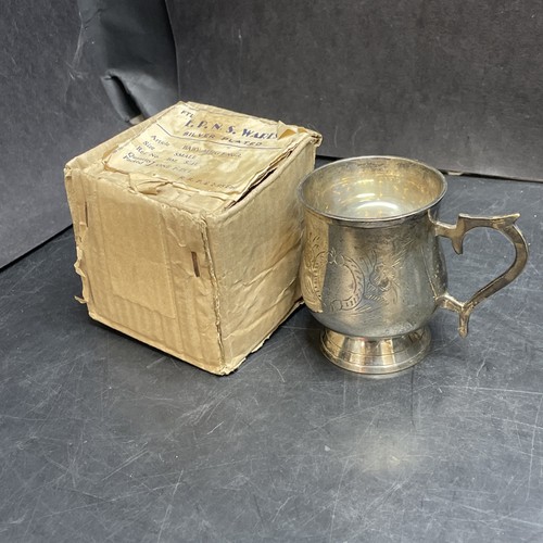 Vintage epns brass silver - epns,