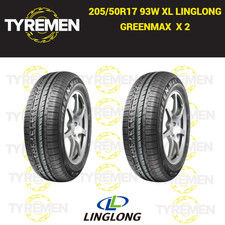 2 X 205/50R17 93W XL LINGLONG  GREENMAX 2055017 205 50 17 BRAND NEW