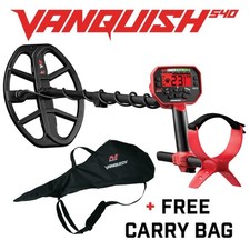 MINELAB VANQUISH 540  - CRAWFORDS MD SOUTH + FREE Carry Bag