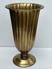 Vintage Large Brass Flower