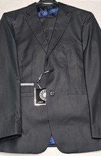 Rocco Dark Shinny 2 Pc Suit