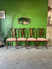 4 Antique Walnut Dining