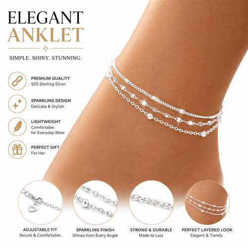 Genuine 925 sterling silver - 925,
