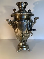 antique russian silver plated