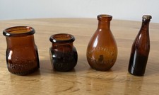 Vintage Bottles Valentines Meat Juice, Guinness, Marmite & Bovril - Props Etc