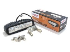 Durite LED Reverse & Work Lamp Rectangular Flood 10-30V 6x3W CREE  - 0-420-38