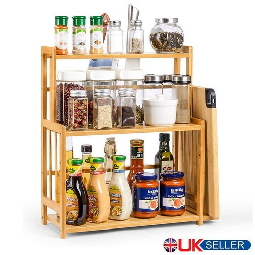 Large wooden spice rack - spice,
