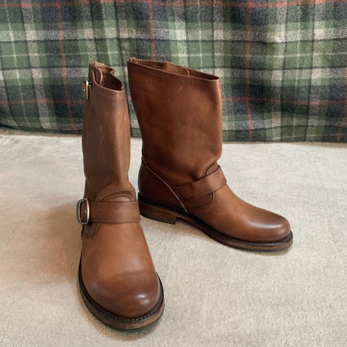 Frye engineer cognac brown - 8r,