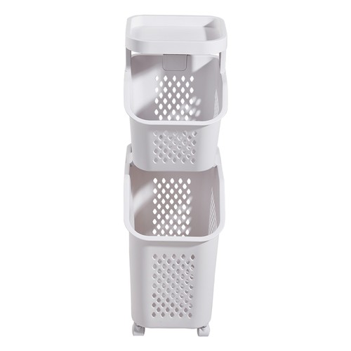 Large mobile laundry hamper - large,
