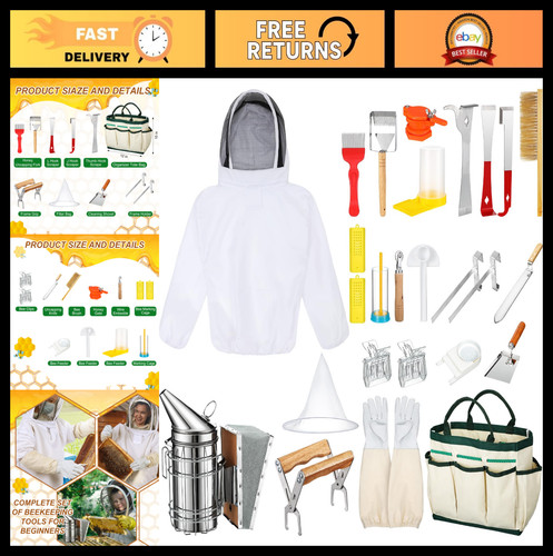 Pcs beekeeping starter kit - 30,