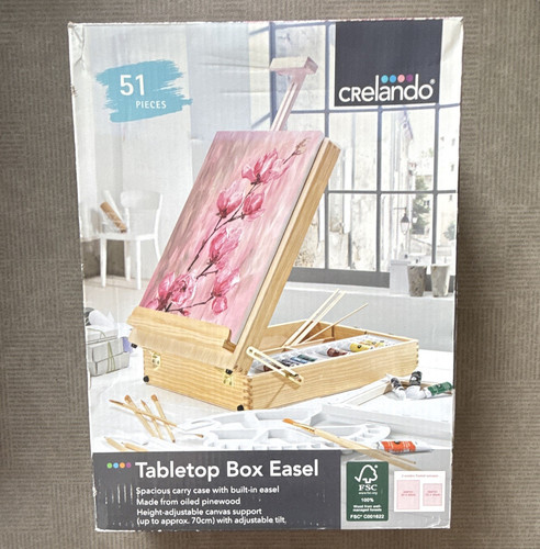 Crelando wooden tabletop box - crelando,