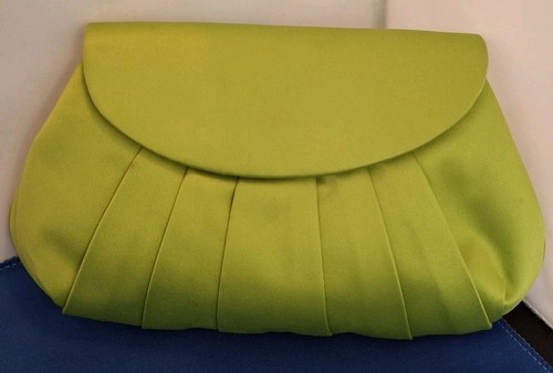 Hobbs lime green cute clutch