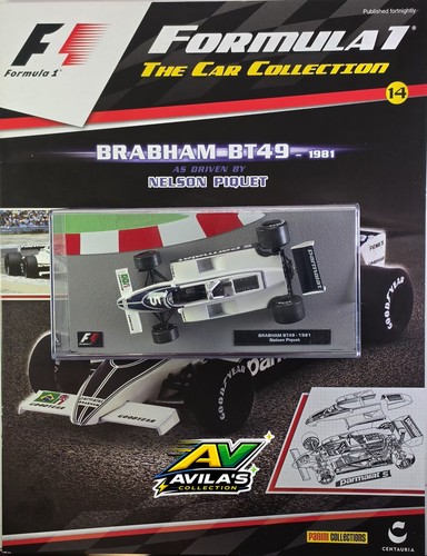 Panini brabham bt49 nelson - bt49,