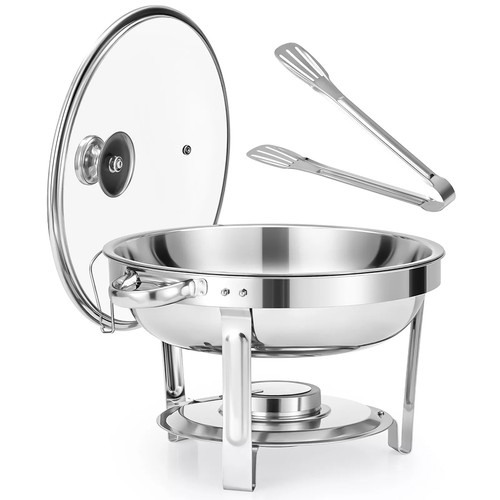 5qt chafing dish stainless - 5qt,