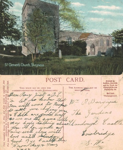 Vintage postcard st - postcard,