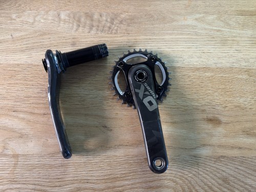 Sram xo1 carbon - carbon, crankset