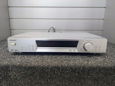 Sony ST-SDE700 DAB FM AM HIFI TUNER silver S/pdif optical out RCA stereo working