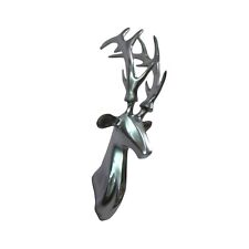 Aluminium Wall Mount Deer Head 15 inches Stag Antelope Figurine smll a/u