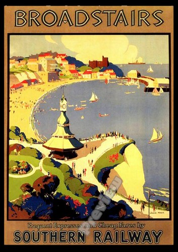 Broadstairs kent vintage 1929 - vintage,