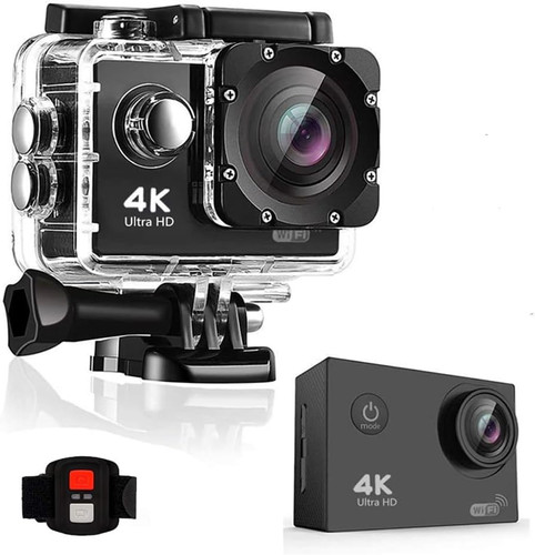 Bslvwg action camera 20mp - 4k,