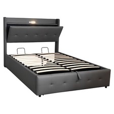 4ft6 Double Ottoman Lift Up