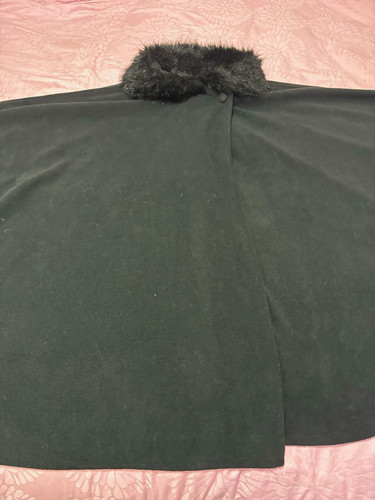 Marks spencer black faux fur - spencer,
