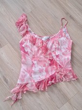 Anne Fontaine Pink Floral Silk