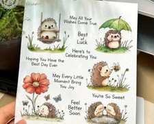 Clear Stamps Hedgehogs Stamp