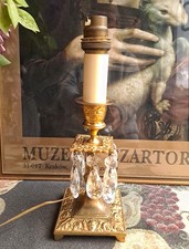 Brass Candlestick Table Lamp